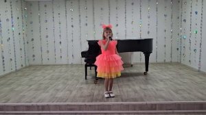 Юрченко Аглая.ДШИ №1,г.Новокузнецк.В.Шаинский."Ожившая кукла"