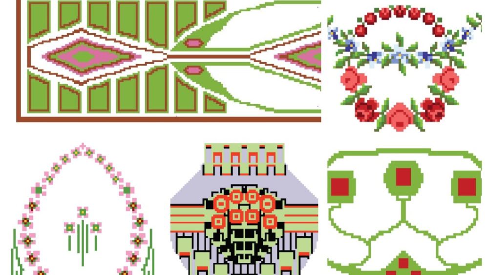 🕰️🧶 Старинные СХЕМЫ. Подборка №182. Art Nouveau для вязания и рукоделия. 🧶🕰️