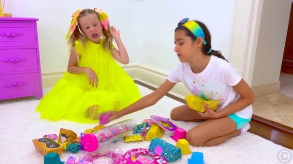 Приключения Насти и поход в гости к Эвелин