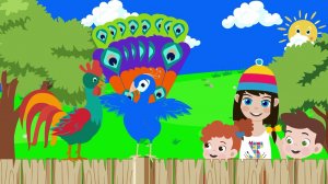 Учим Буквы О П Р - Любаша Зебра в клеточку - Обучающие детские песни и мультики