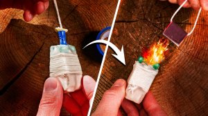 Как сделать ИДЕАЛЬНЫЙ разжигатель огня ДЛЯ ВЫЖИВАНИЯ и Зимний Кемпинг в горах!