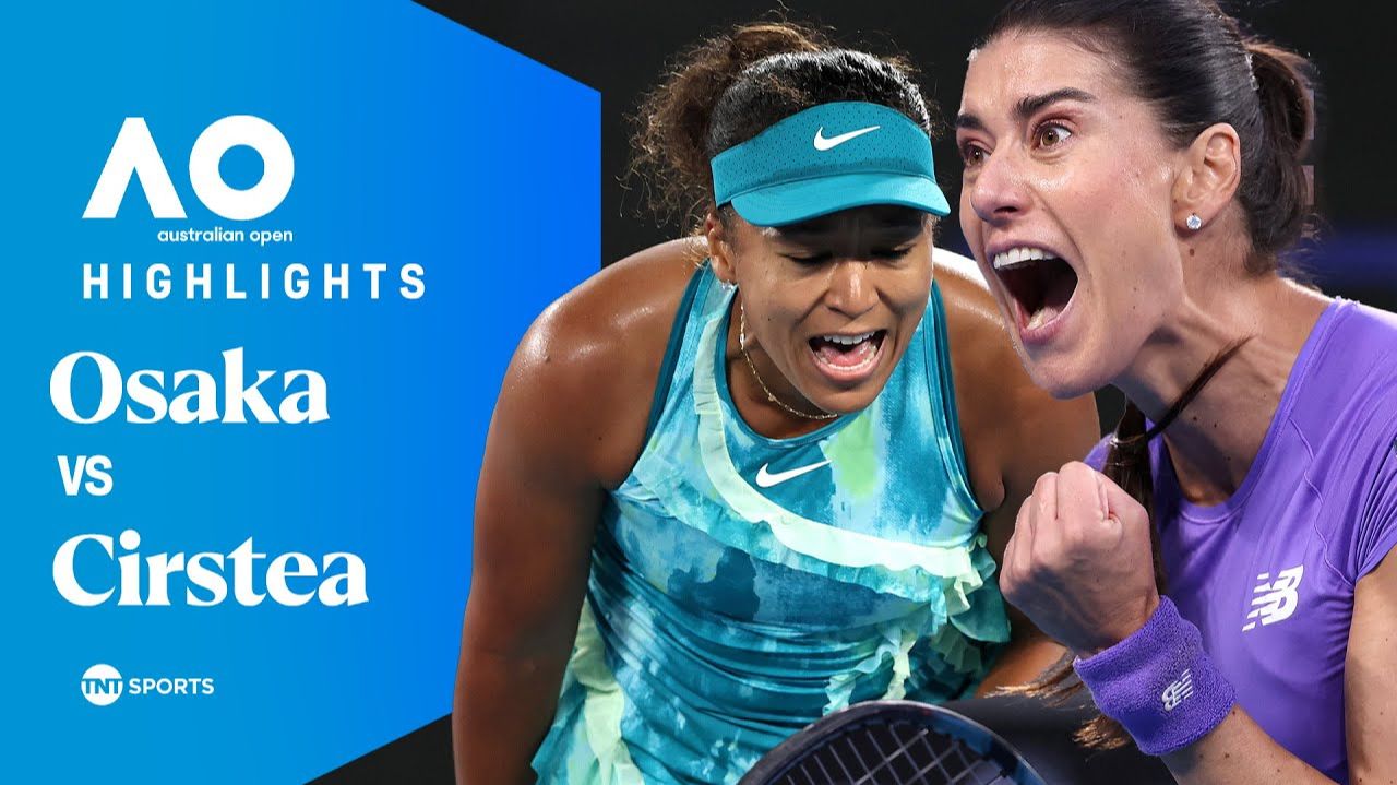 22.01.2026 | ОБЗОР ИГРЫ | Наоми Осака - Сорана Кырстя | 2-й круг | AO 2026 | Highlights смотреть онлайн