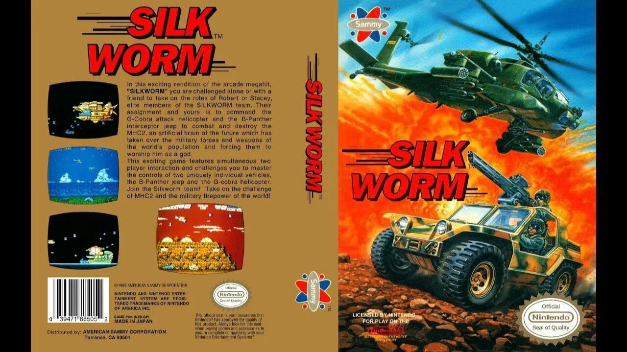 Silkworm (NES) смотреть онлайн