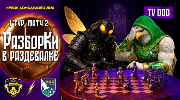 РазборКи в раздевалке | ФК Домодедово-2 – ФК Ока-2 | 1 тур