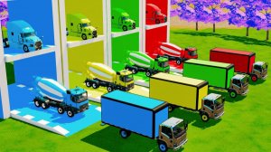 Мультики про машинки - Большие машины - Тяжелые грузовики - Сборник - Мультики для детей