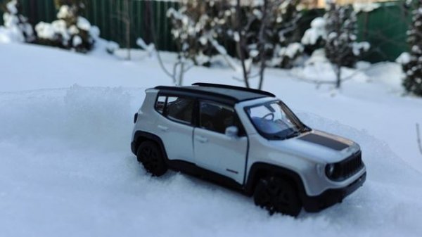 Модель Jeep Renegade Trailhawk Welly
