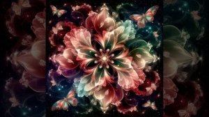 Цветочный калейдоскоп релакс видео