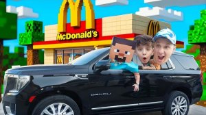 КУПИЛ ВСЁ МАЙНКРАФТ МЕНЮ В МАКДОНАЛЬДС Minecraft McDonalds