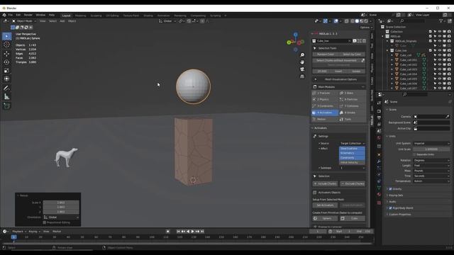 EASY Physics in Blender with RBD Lab смотреть онлайн