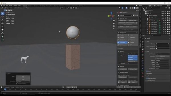 EASY Physics in Blender with RBD Lab