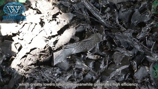 Шредер для измельчения отработанных шин, двухвальный шредер смотреть онлайн