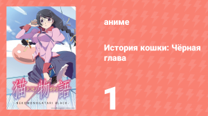 История кошки: Чёрная глава 1 серия (аниме-сериал, 2009)