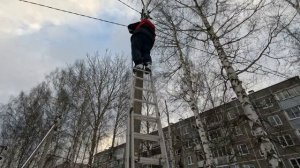 Вешаем камеру видеонаблюдения