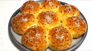 булочки рецепт, тесто дрожжевое.