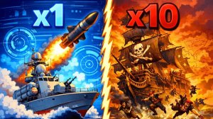 ЧТО ЕСЛИ Современный РАКЕТНЫЙ КАТЕР сразится с ИСПАНСКИМ ФЛОТОМ и ПИРАТАМИ в 1718 году?