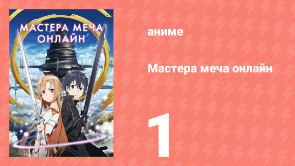 Мастера меча онлайн 1 сезон 1 серия (аниме-сериал, 2012)