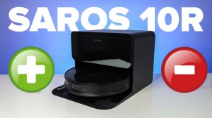 Roborock Saros 10R🔥Обзор+Тесты🔥 Флагман со встраиваемой станцией✅ Есть ли минусы или одни плюсы?