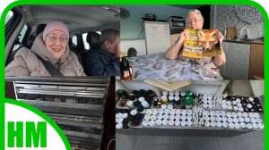 23 января. Птички молодцы. В город за нужностями. Ильгиза хвалят все врачи. Покупки.