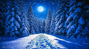 ❄️ ЗИМНЯЯ УСПОКАИВАЮЩАЯ МУЗЫКА ДЛЯ СНА 🎵 ЛЕСНАЯ РАССЛАБЛЯЮЩАЯ МУЗЫКА ДЛЯ ДУШИ В ХВОЙНОМ ЛЕСУ