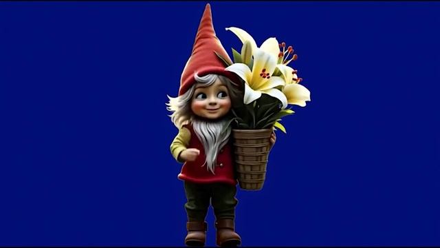 Гном с цветами 3_encoded смотреть онлайн