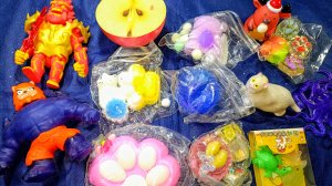 АСМР СКВИШИ 🥰 распаковка АСМР сквишей и антистрессов 🤗 ТАБА лапки 🐾 приятные звуки АСМР