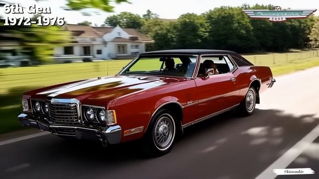 Ford Thunderbird (1955-2005) История трансформации автомобиля смотреть онлайн