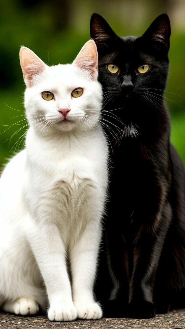 Две кошки