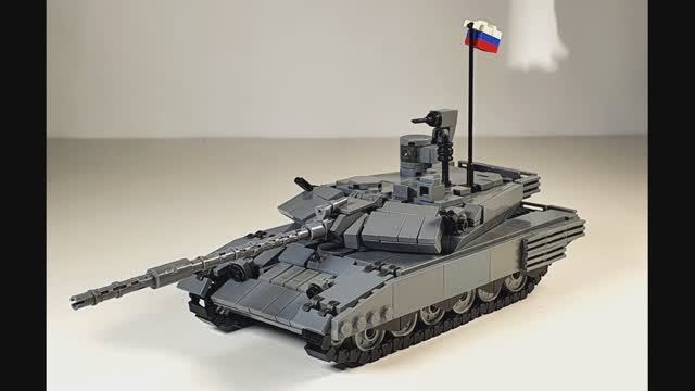 ЛЕГО инструкция на танк Т-90М (старая лего версия) М1:40 смотреть онлайн