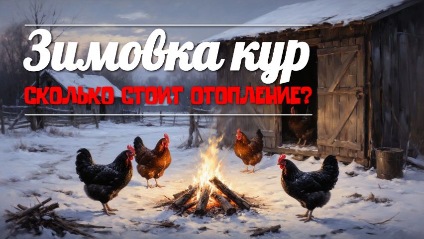 Курятник зимой без больших счетов: личный опыт и расчёты 🐔⚡ смотреть онлайн