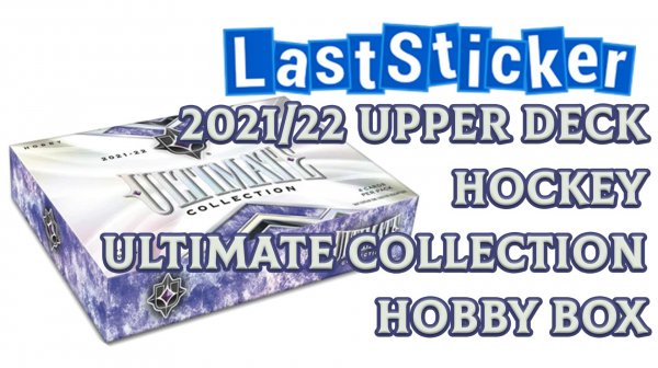 Box break 2021/22 Upper deck Hockey Ultimate Collection Hobby box