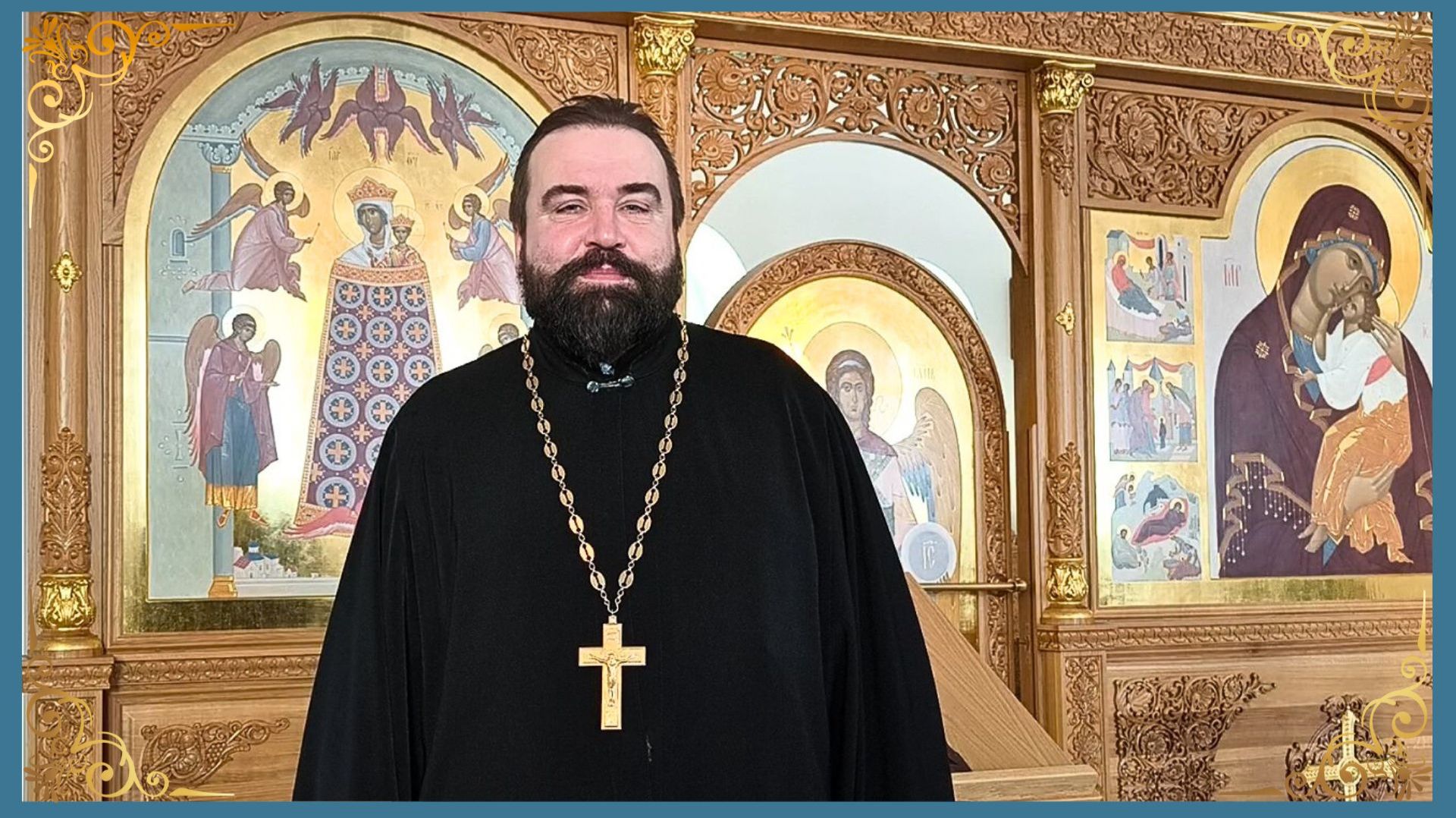 Приветствие. Священник Сергей Мухин Клирик Кафедрального Собора Симеона Столпника г. Брест смотреть онлайн