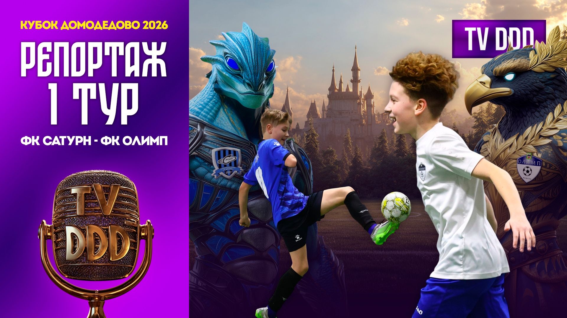 ФК Сатурн – ФК Олимп | 1 тур | Кубок Домодедово 2026