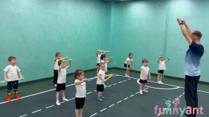 Физкультура у младших дошкольников Funny Ant Malahovka