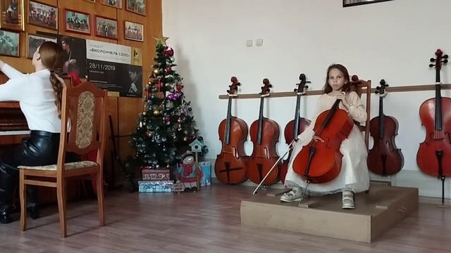 Корнеева Дара 8 лет. Андантино-А.Хачатурян Танец-Э.Дженкинсон. ДШИ1 г. Курск