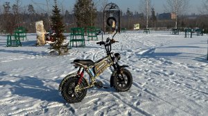 Wenbox F9 Pro зимний тест по лесу. ч1.