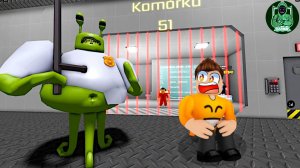 Побег из тюрьмы пришельцев #роблокс #roblox
