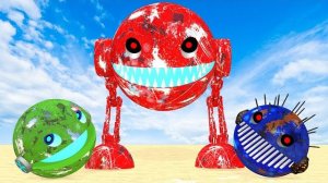 Веселый ПАКМЕН, мультики для детей, смотреть мультфильмы с песенками бесплатно, мультики с машинками