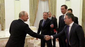 Владимир Путин накануне принял представителей США во главе со Стивом Уиткоффом.