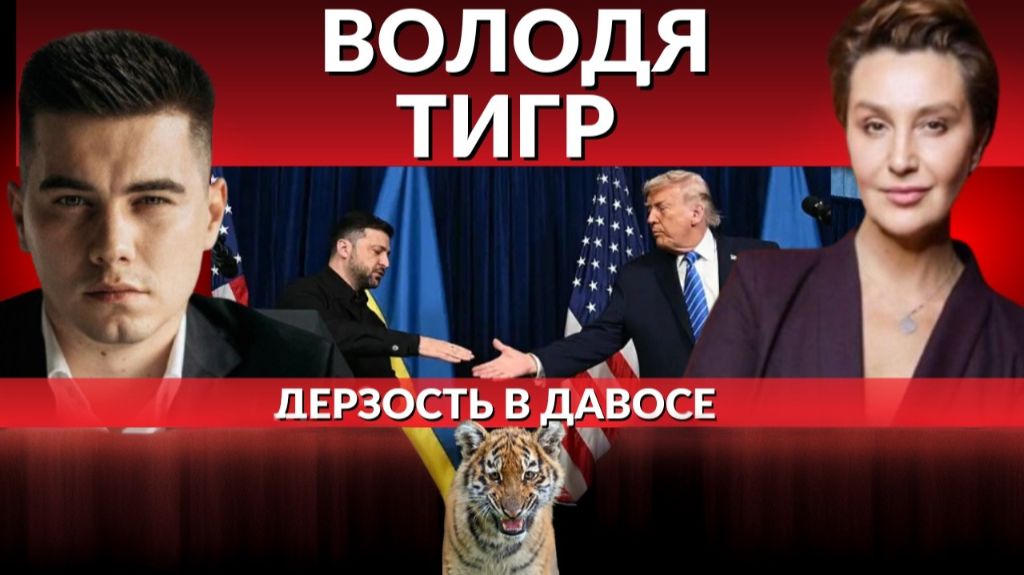 ПРОВАЛ В ДАВОСЕ. Бессмысленная встреча Трампа и Зеленского. Балет и синдром УКРАИНСТВА.. смотреть онлайн