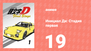 Инициал Ди: Стадия первая 18 серия (аниме-сериал, 1998)