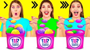 Быстрая Средняя или Медленная Скорость Еды Челлендж от BaRaDa Challenge