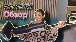 Обзор на вертикальный пылесос roborock F25