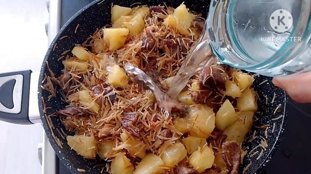 Простой способ приготовления вермишели.