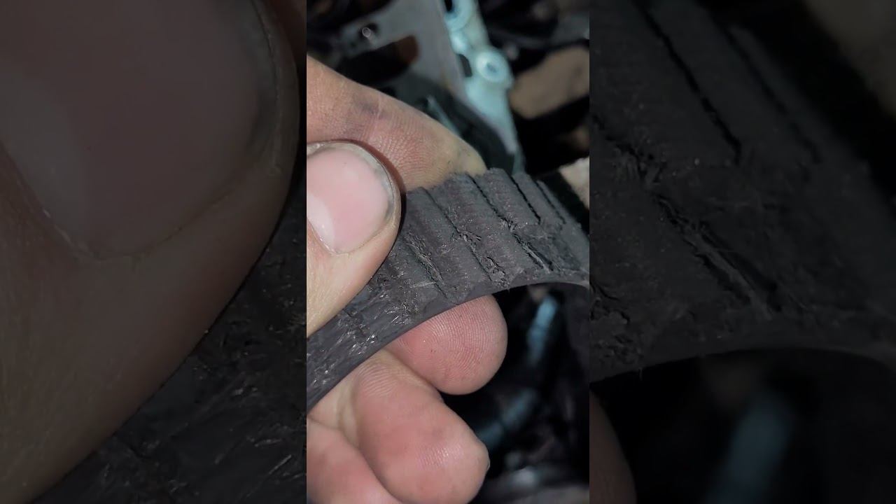 К чему приводит дешевый ремень ГРМ? #ремонт #подделка грм