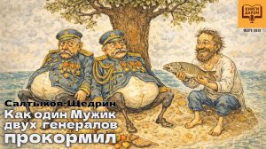 САЛТЫКОВ-ЩЕДРИН. «ПОВЕСТЬ О ТОМ, КАК ОДИН МУЖИК ДВУХ ГЕНЕРАЛОВ ПРОКОРМИЛ»