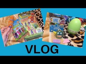 VLOG. Игрушки! Игрушки! Лост Киттис, Littlets Pet Shop, Грунджи в Дикси/ Семейка Басиков