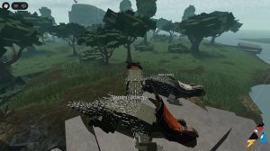 играю в mesozoico Roblox за ачелозавра.