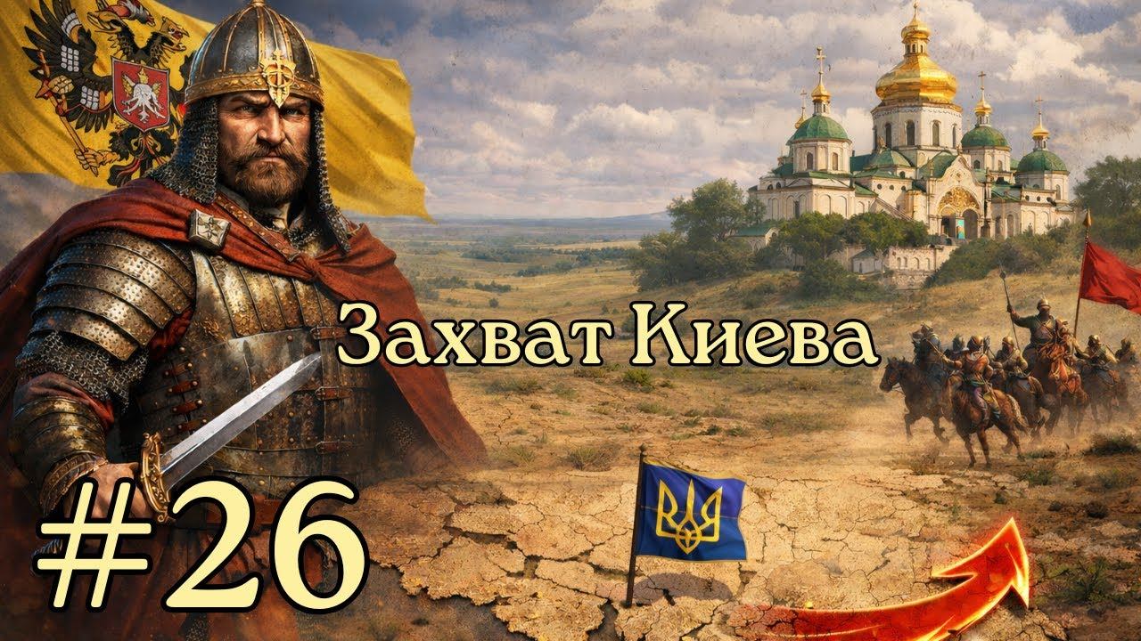 EU V Россия - Захват Киева и Гомеля | Расширение в Степи [№26] [EU 5]