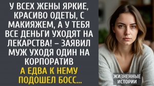 У всех жены яркие, красиво одеты, с макияжем! – заявил муж уходя один на корпоратив… А едва босс…