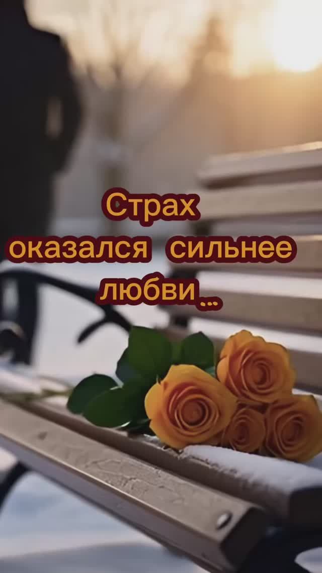 Страх оказался сильнее любви. смотреть онлайн